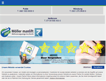 Tablet Screenshot of moeller-manlift.de